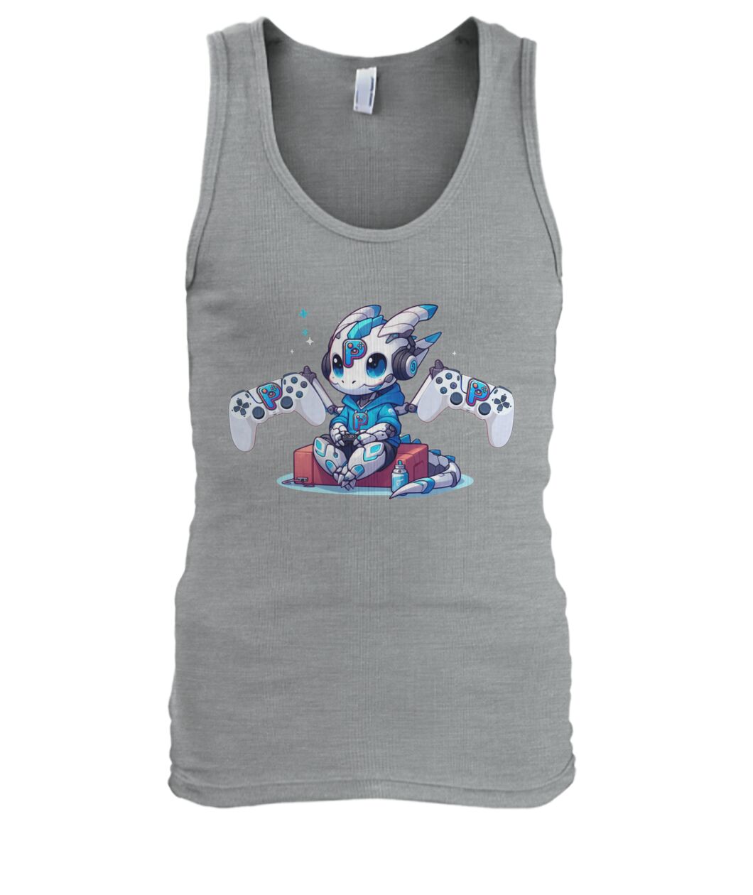 Console Dragons Blue (Tank Top & Polo)