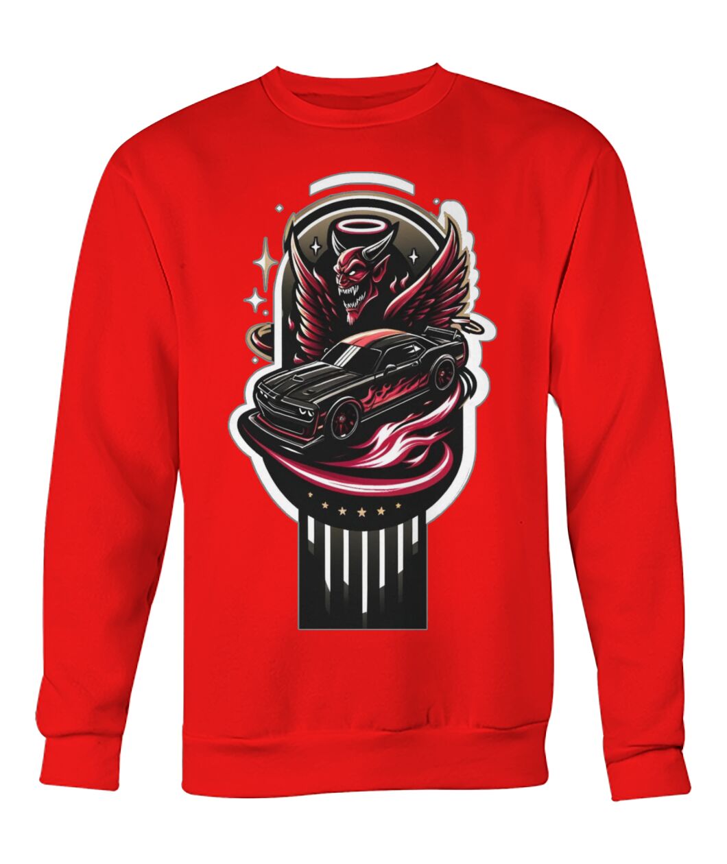 Demon Car 1 (Sweater & More) Crew Neck Sweatshirt