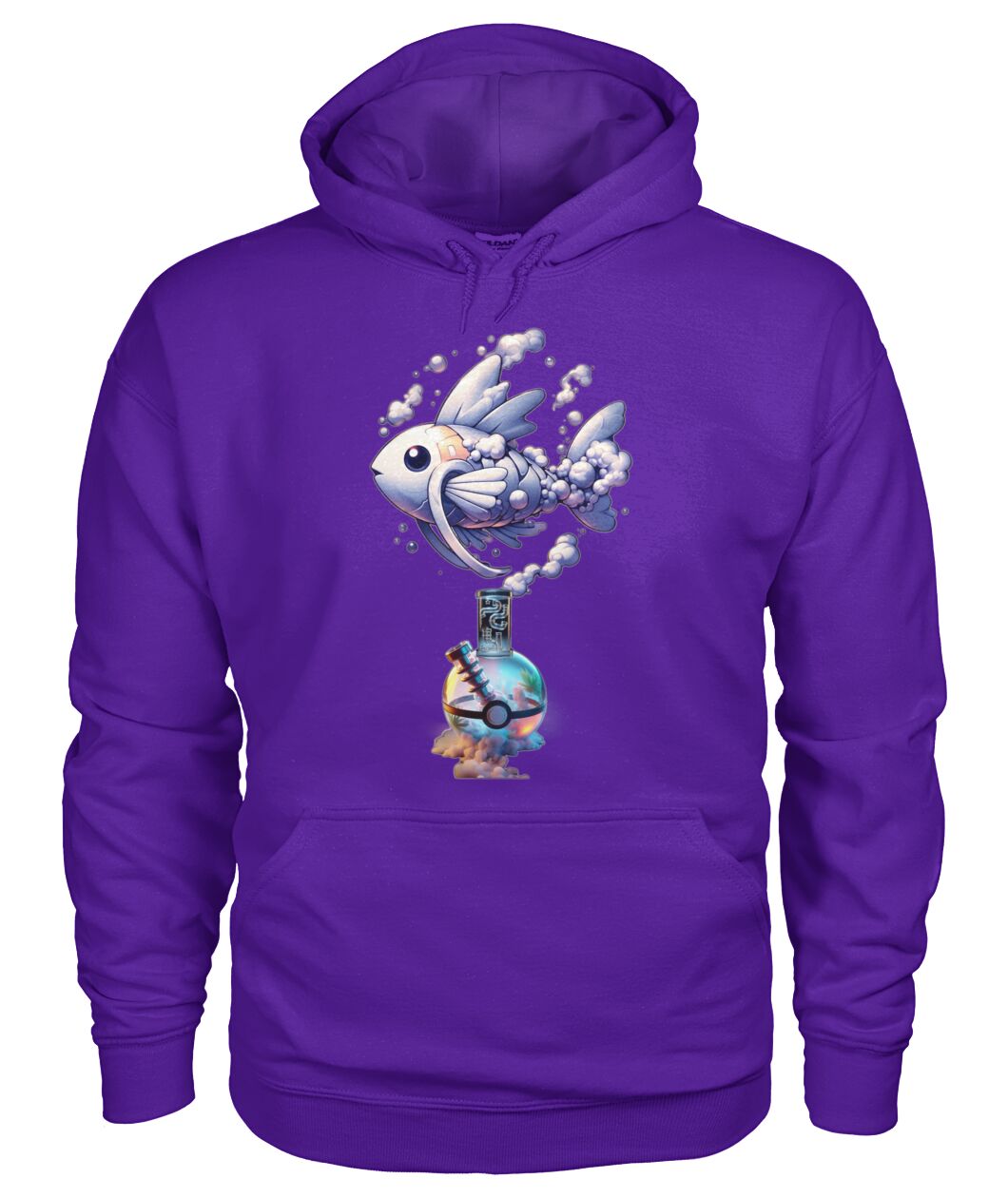 PokeBong Fish (Hoodie & V Necks)