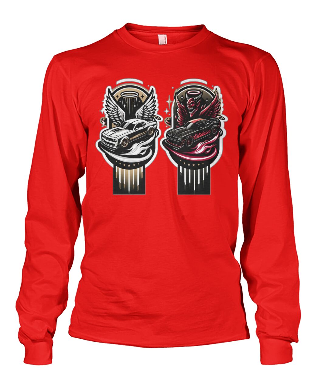 Angel Demon Car 2 (Sweater & More) Unisex Long Sleeve