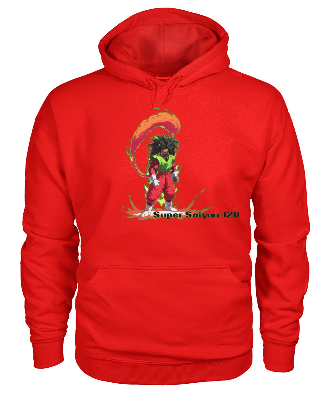 Super Saiyan 420 B (Hoodie & V Necks)