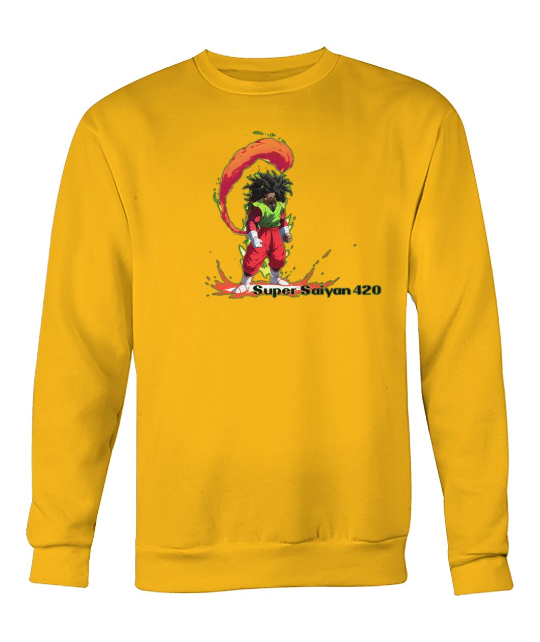 Super Saiyan 420 B (Sweater & Long Sleeve)