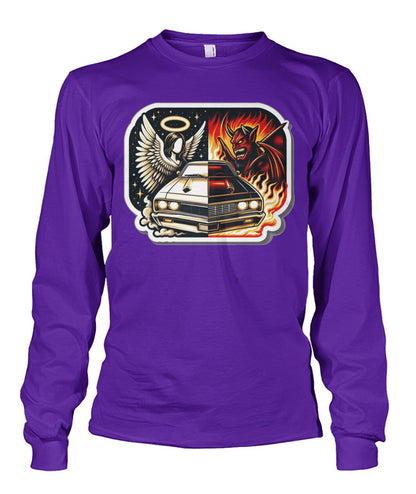 Angel Demon Car 1 (Sweater & More) Unisex Long Sleeve