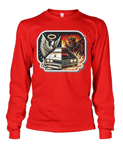 Angel Demon Car 1 (Sweater & More) Unisex Long Sleeve