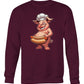 Chef Pig Hotdog (Hoodie & More) Crew Neck Sweatshirt