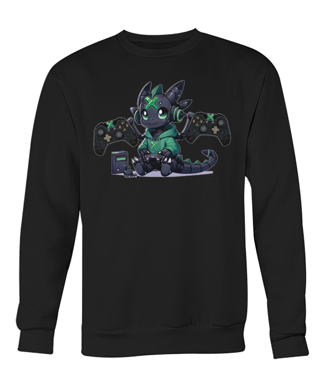 Console Dragons Green (Sweater & Long Sleeve)