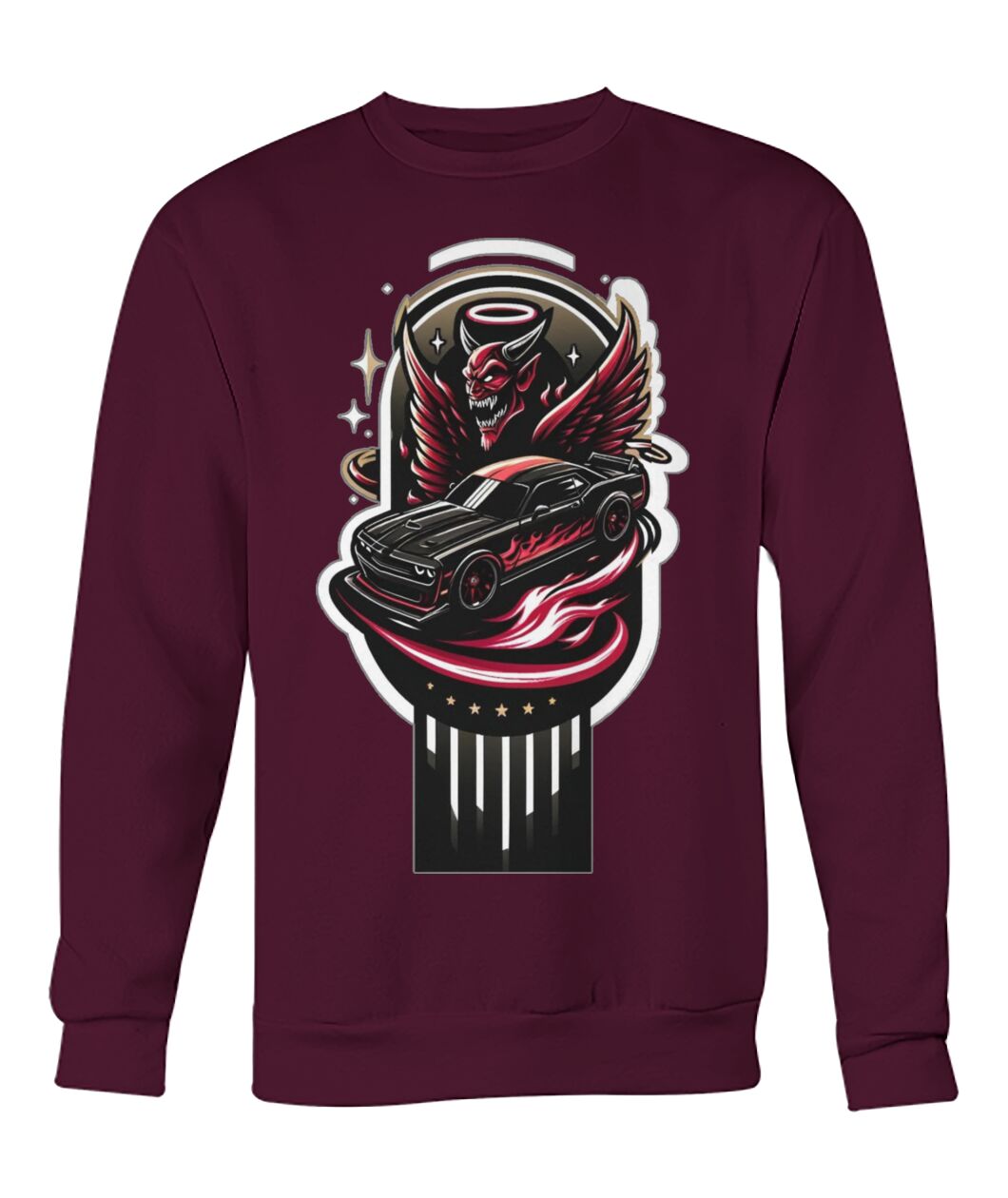 Demon Car 1 (Sweater & More) Crew Neck Sweatshirt