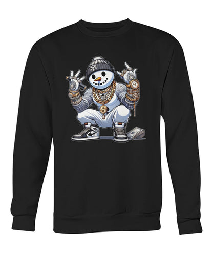MC Snowballer (Hoodie & More) Crew Neck Sweatshirt
