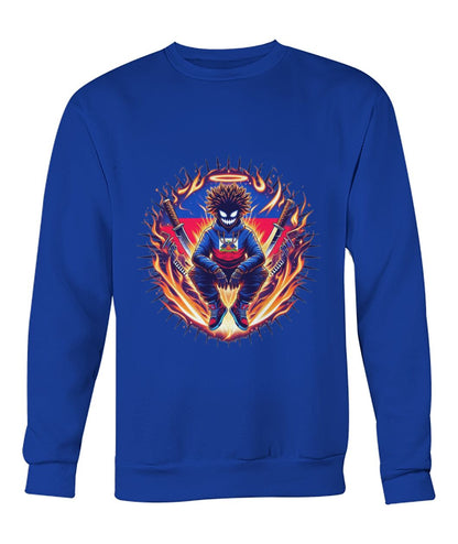 Haitian God (Sweater & More) Crew Neck Sweatshirt