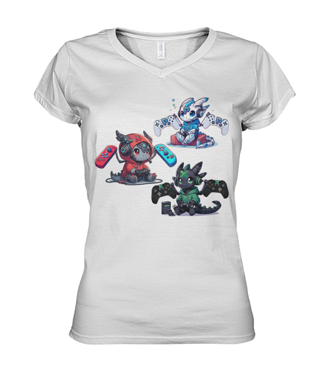 Console Dragons (Hoodie & V Necks)