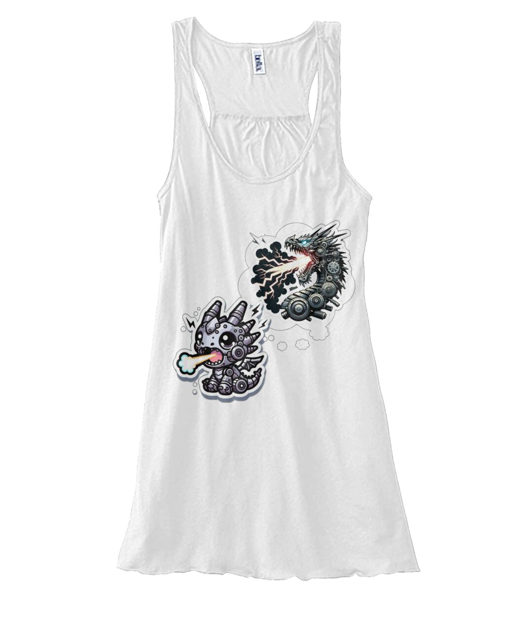 Mech Dragon (TankTop & More) Women's Flowy Tank