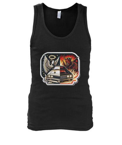 Angel Demon Car 1 (TankTop & More) Men's Tank Top