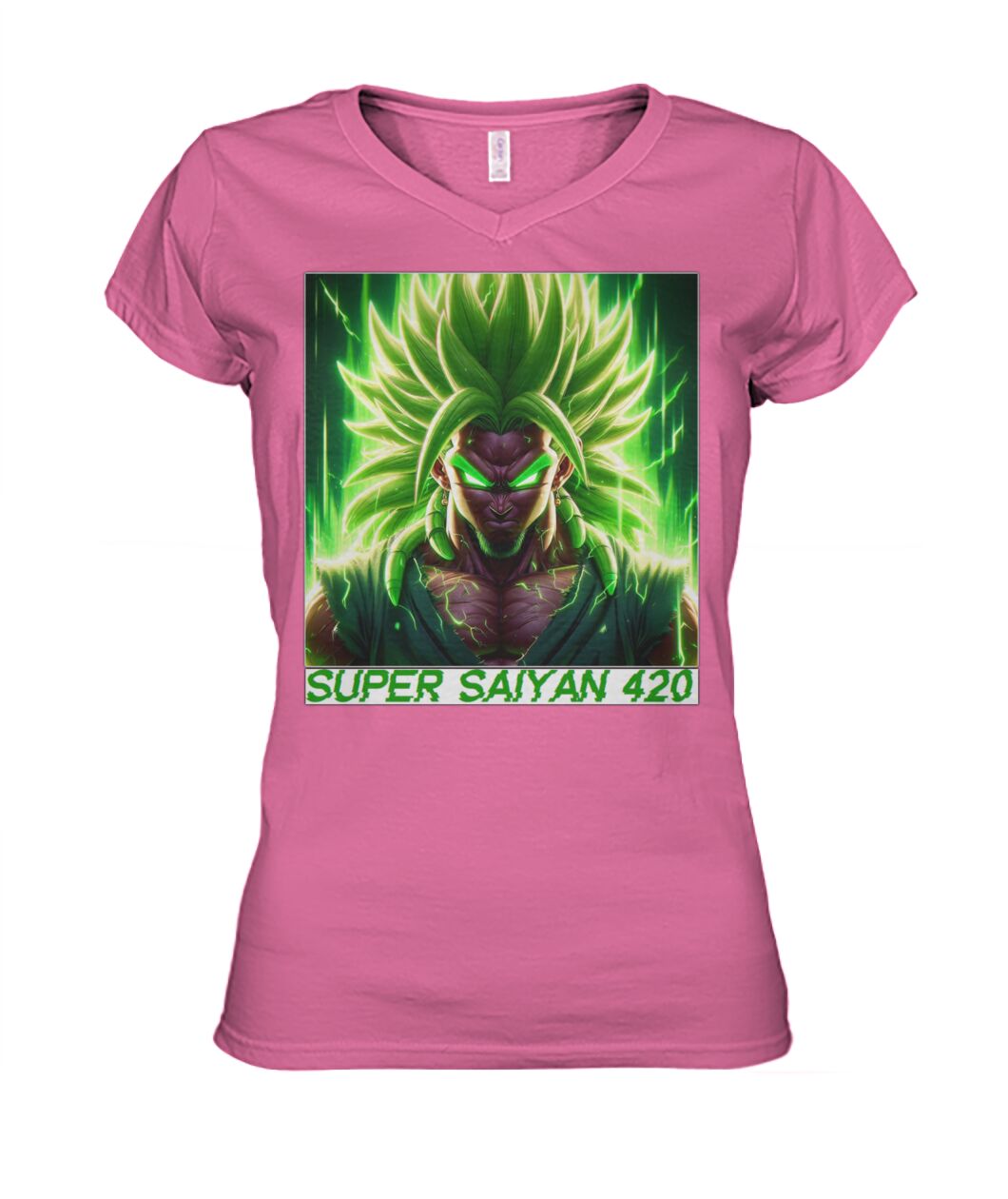 Super Saiyan 420 (Hoodie & V Necks)