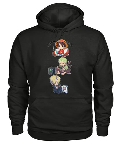 Gaming Trio 2 (Hoodie & V Necks)