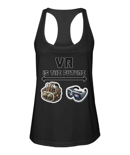 VR is the Future (TankTop & More) Women's Racerback Sport Tank