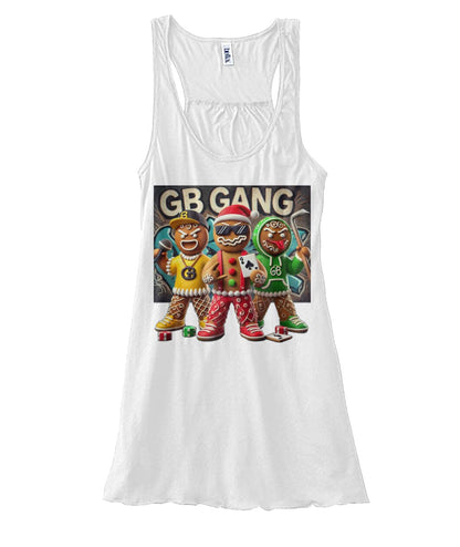 Gingerbread Gang 1 (TankTop & More) Women's Flowy Tank