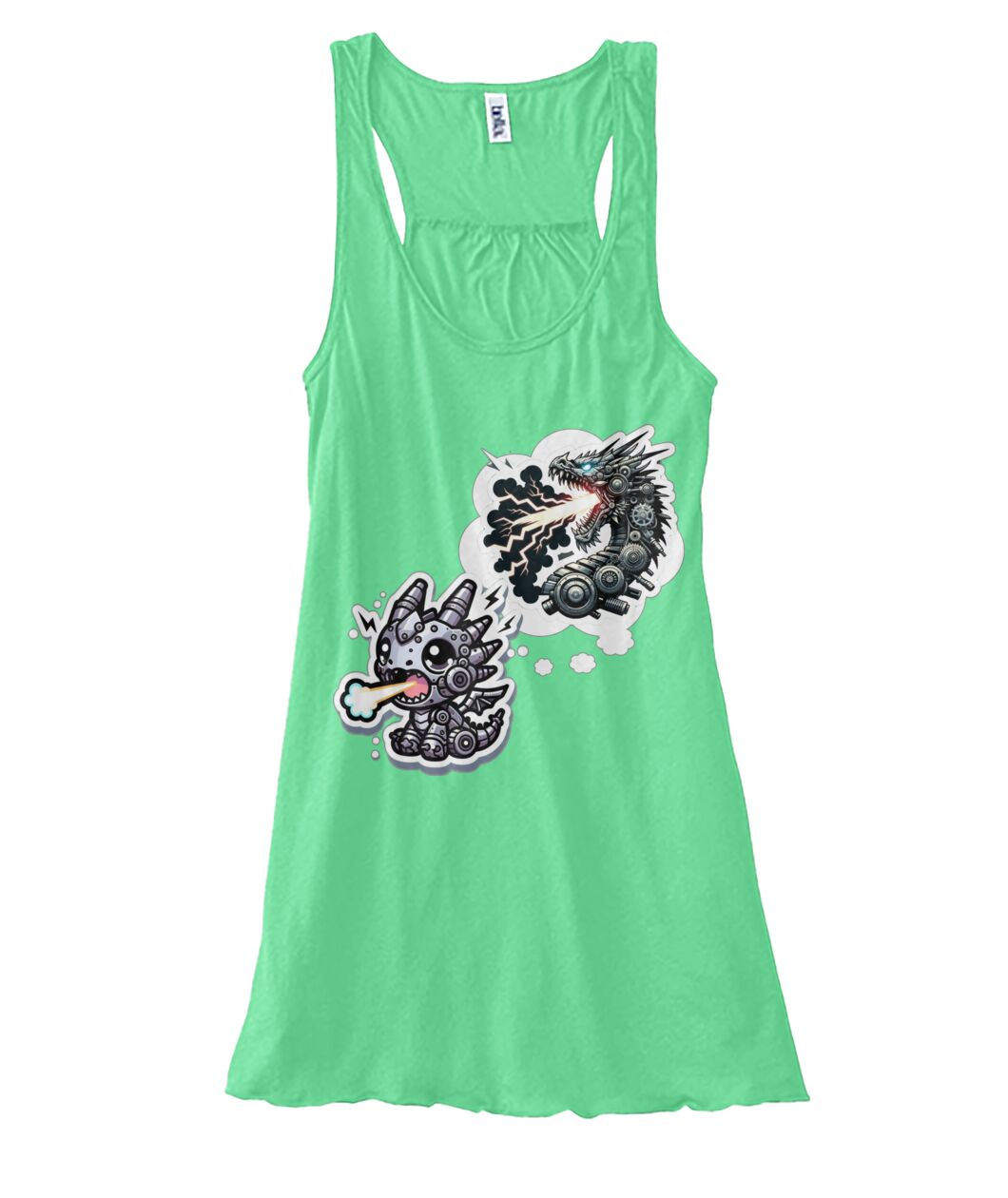 Mech Dragon (TankTop & More) Women's Flowy Tank