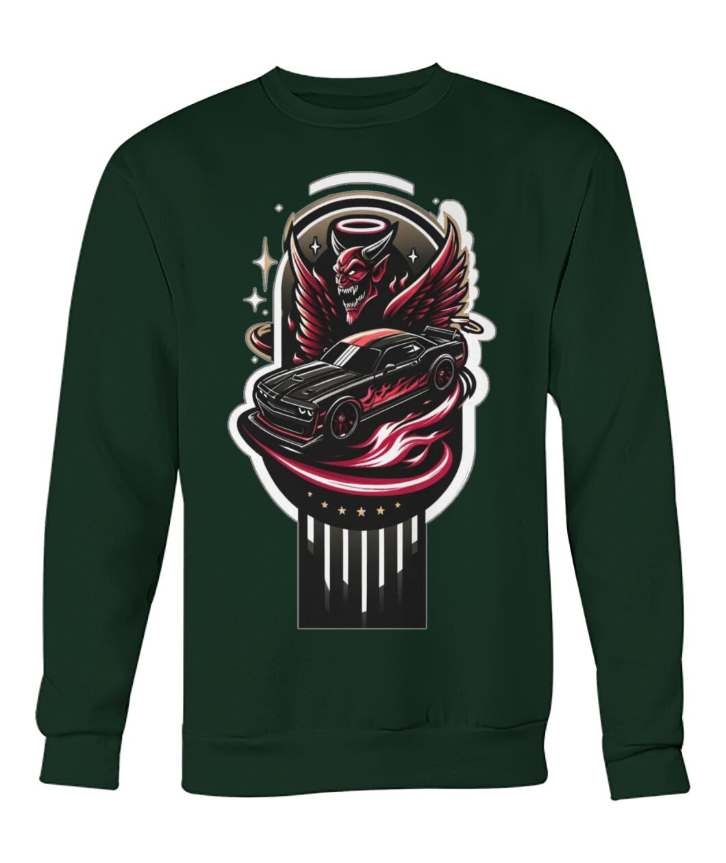 Demon Car 1 (Sweater & More) Crew Neck Sweatshirt