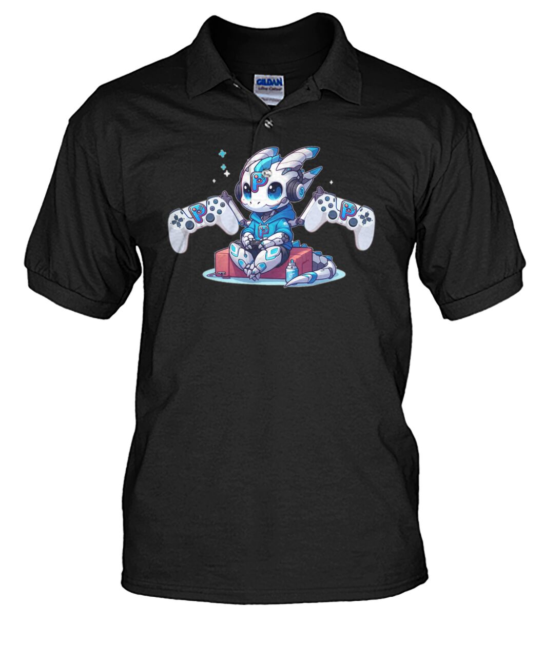 Console Dragons Blue (Tank Top & Polo)