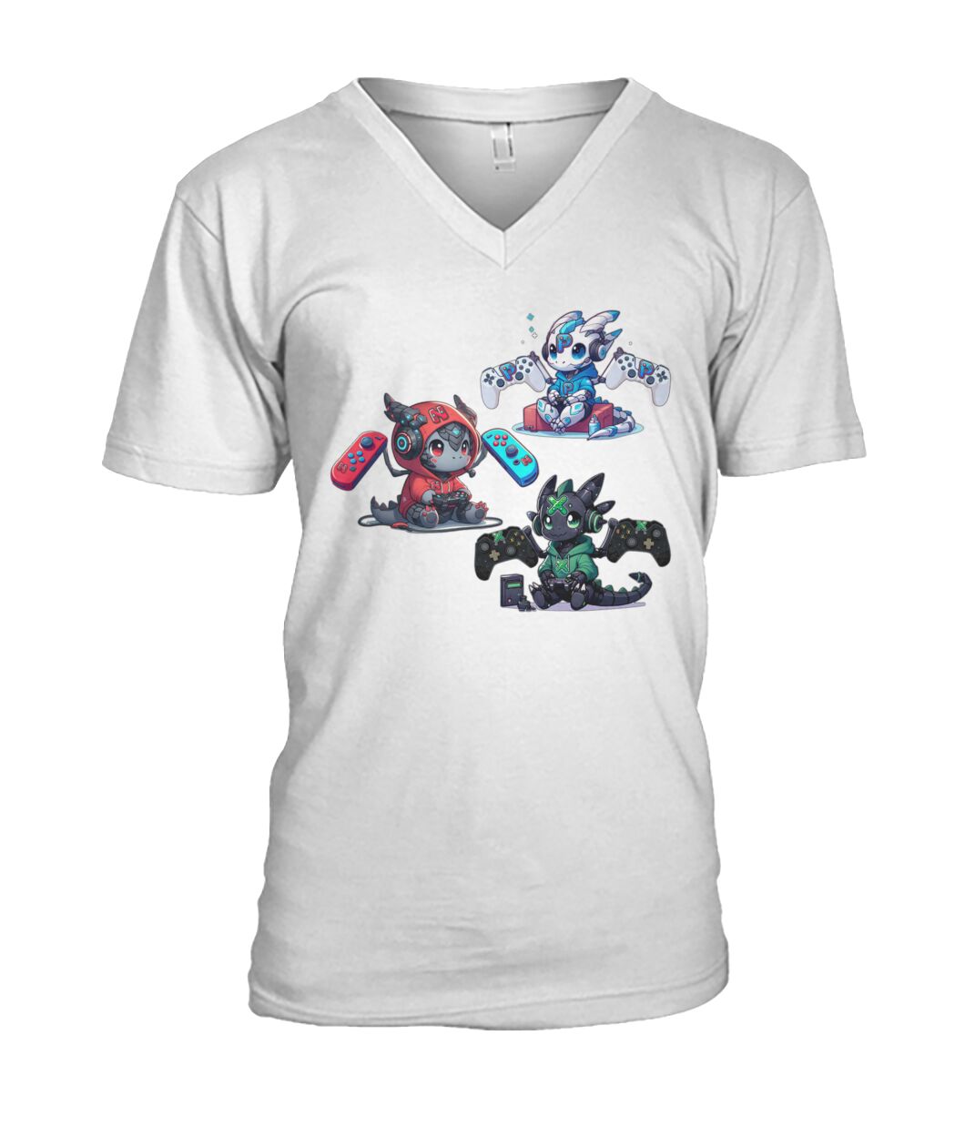 Console Dragons (Hoodie & V Necks)