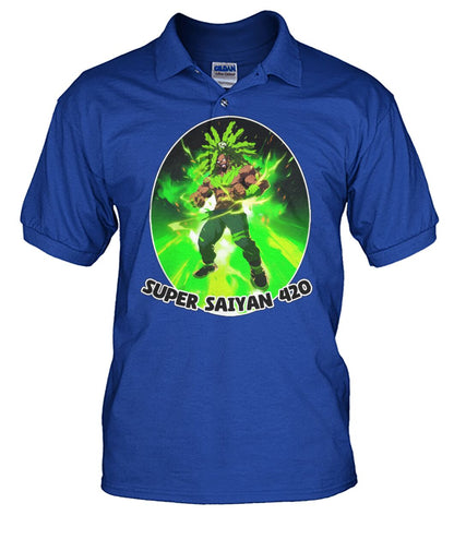 Super Saiyan 420 C (Tank Top & Polo )