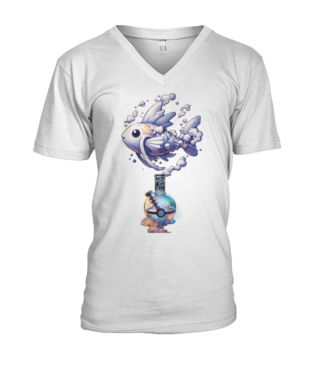 PokeBong Fish (Hoodie & V Necks)