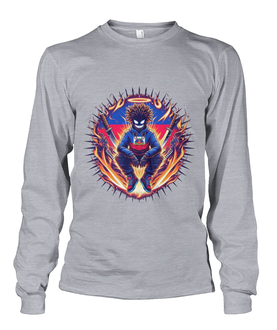 Haitian God (Sweater & More) Unisex Long Sleeve