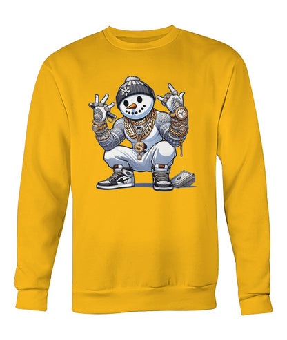MC Snowballer (Hoodie & More) Crew Neck Sweatshirt