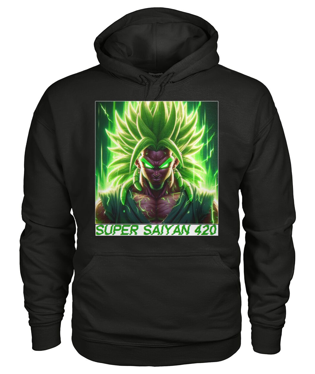 Super Saiyan 420 (Hoodie & V Necks)