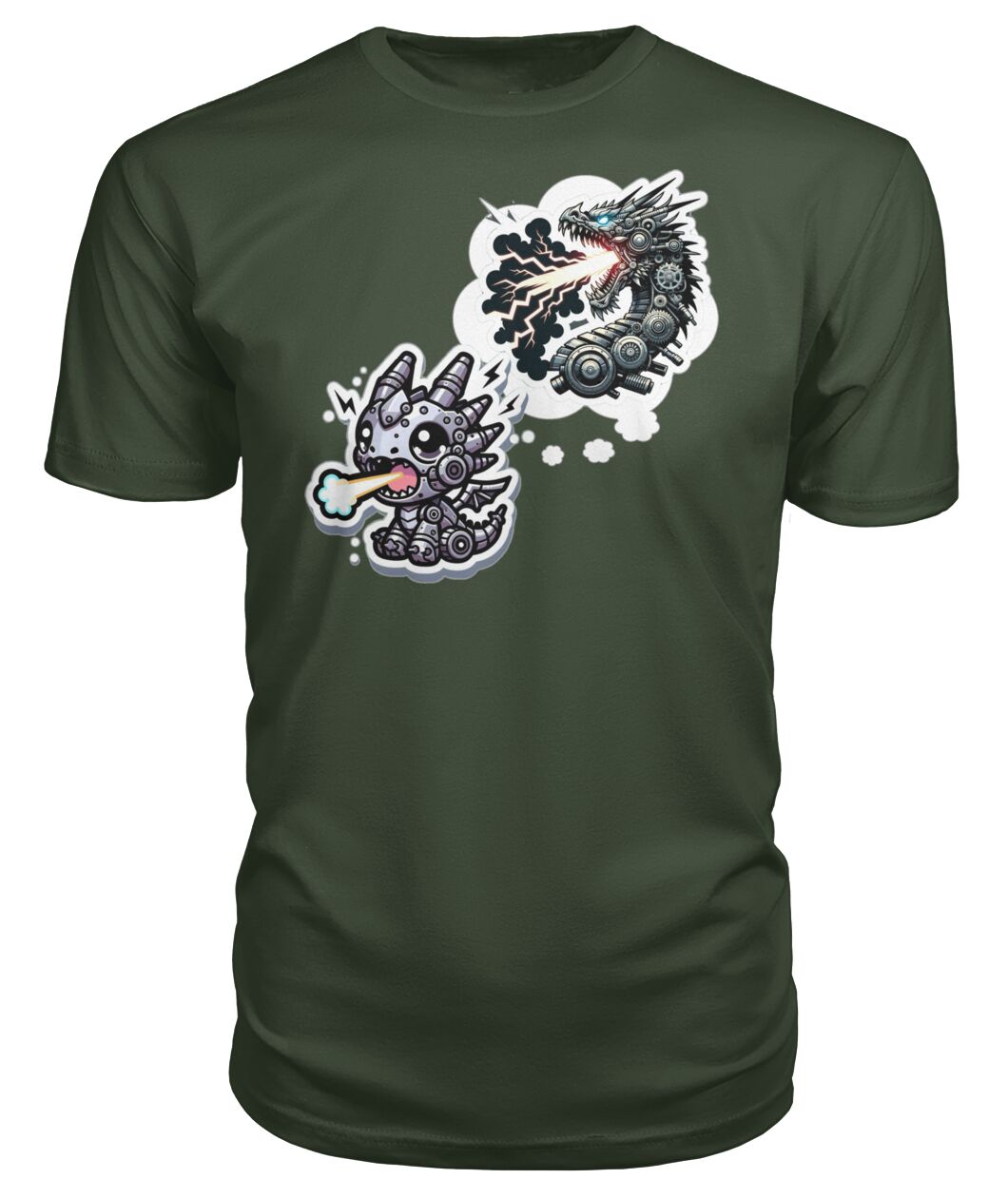 Mech Dragon (Hoodie & More) Premium Unisex Tee