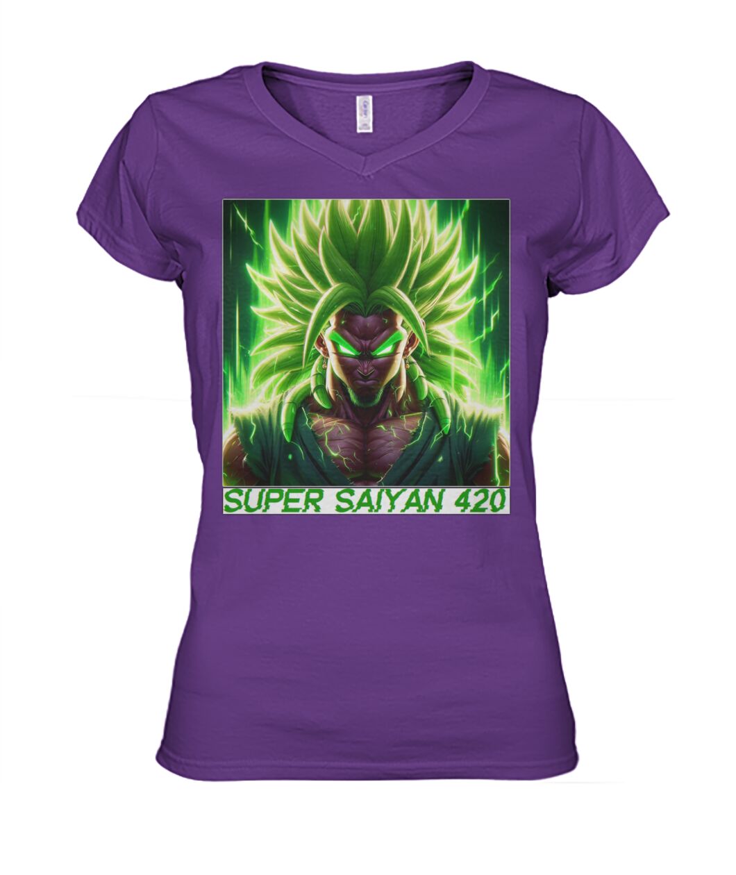 Super Saiyan 420 (Hoodie & V Necks)