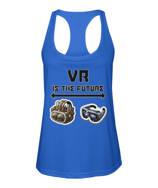 VR is the Future (TankTop & More) Women's Racerback Sport Tank