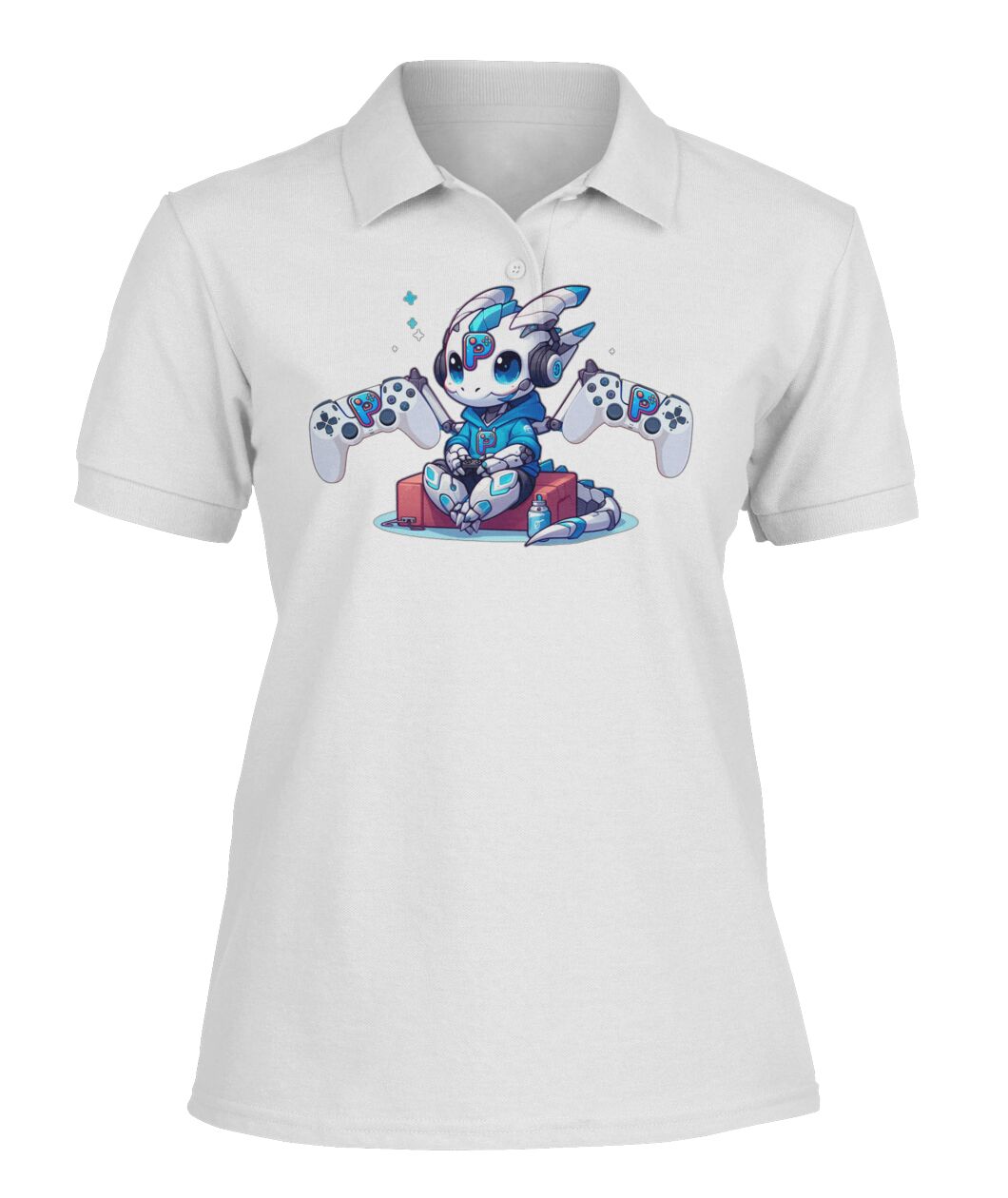 Console Dragons Blue (Tank Top & Polo)