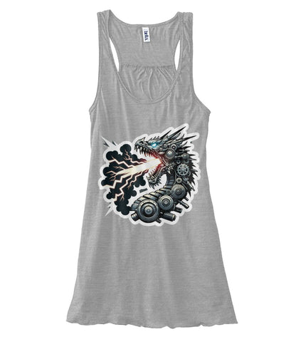 Mech Dragon Adult (TankTop & More) Women's Flowy Tank