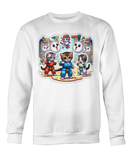 Cat Fighters 1 (Sweater & More) Crew Neck Sweatshirt