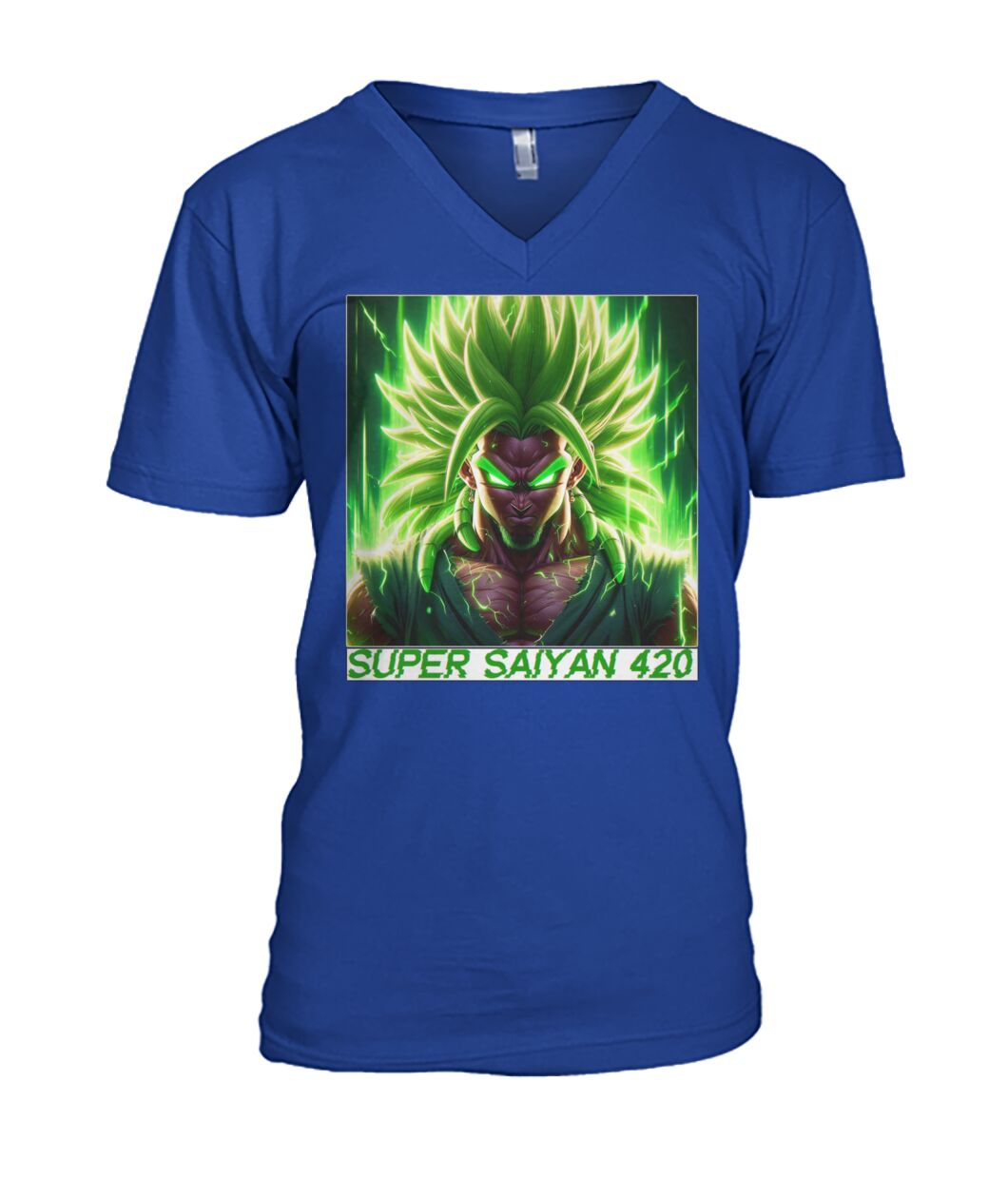 Super Saiyan 420 (Hoodie & V Necks)