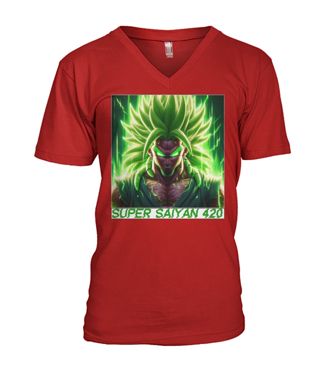 Super Saiyan 420 (Hoodie & V Necks)