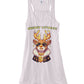 Merry Litmas Reindeer (TankTop & More) Women's Flowy Tank