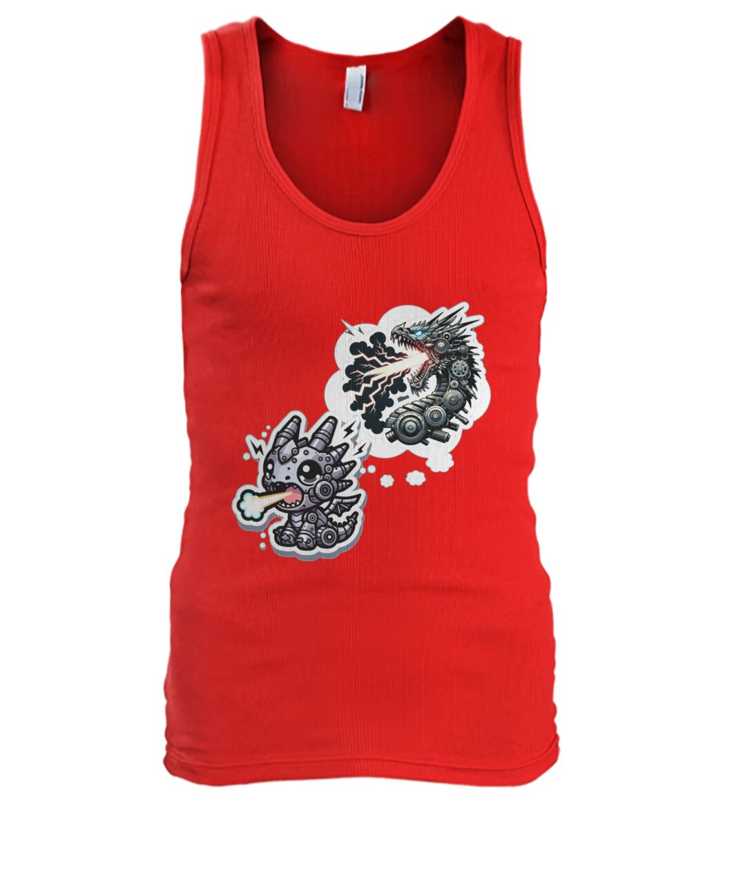 Mech Dragon (TankTop & More) Men's Tank Top