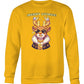 Merry Litmas Reindeer (Hoodie & More) Crew Neck Sweatshirt