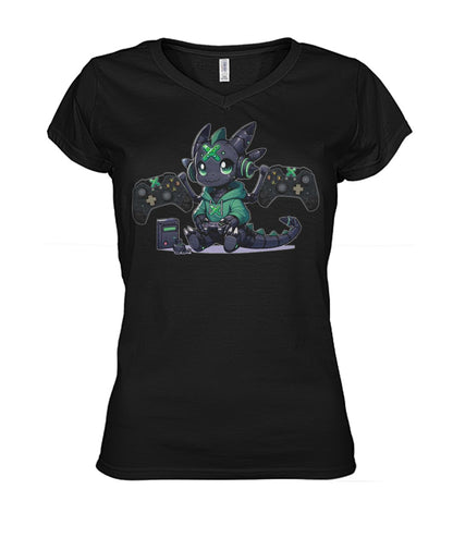 Console Dragons Green (Hoodie & V Necks)