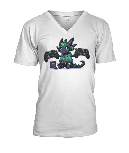 Console Dragons Green (Hoodie & V Necks)