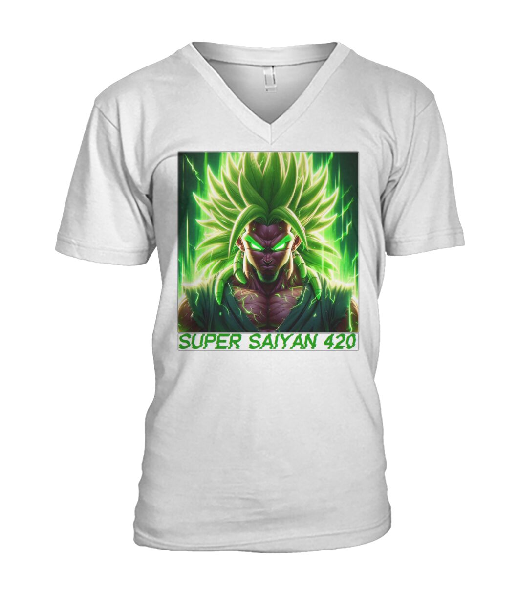 Super Saiyan 420 (Hoodie & V Necks)