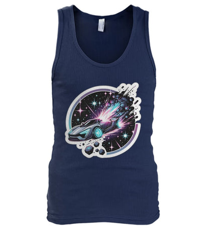 Cosmic Car Crash (TankTop & More) Men's Tank Top