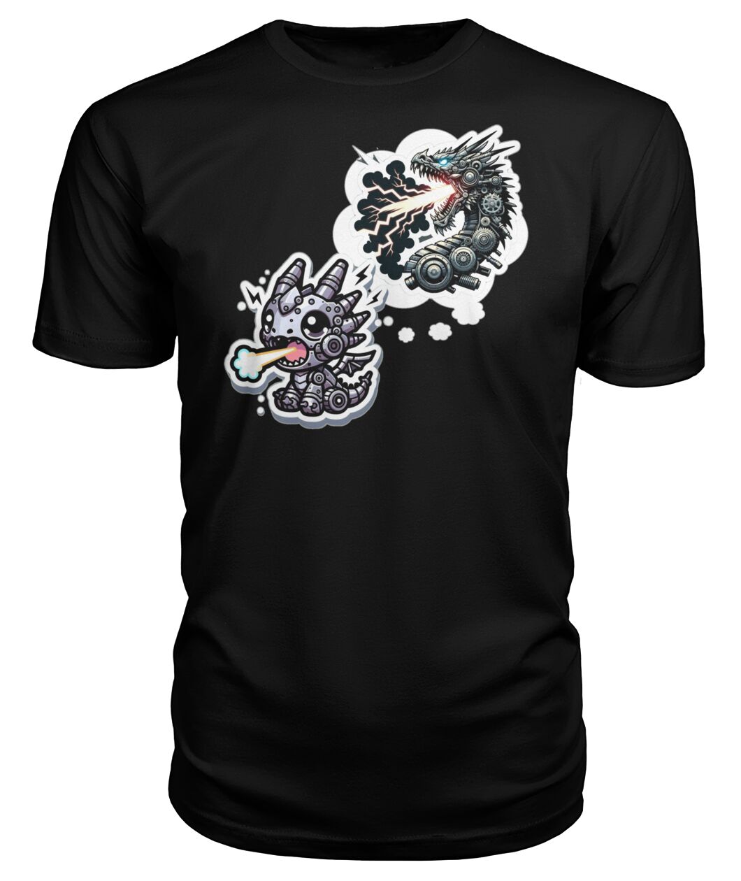 Mech Dragon (Hoodie & More) Premium Unisex Tee