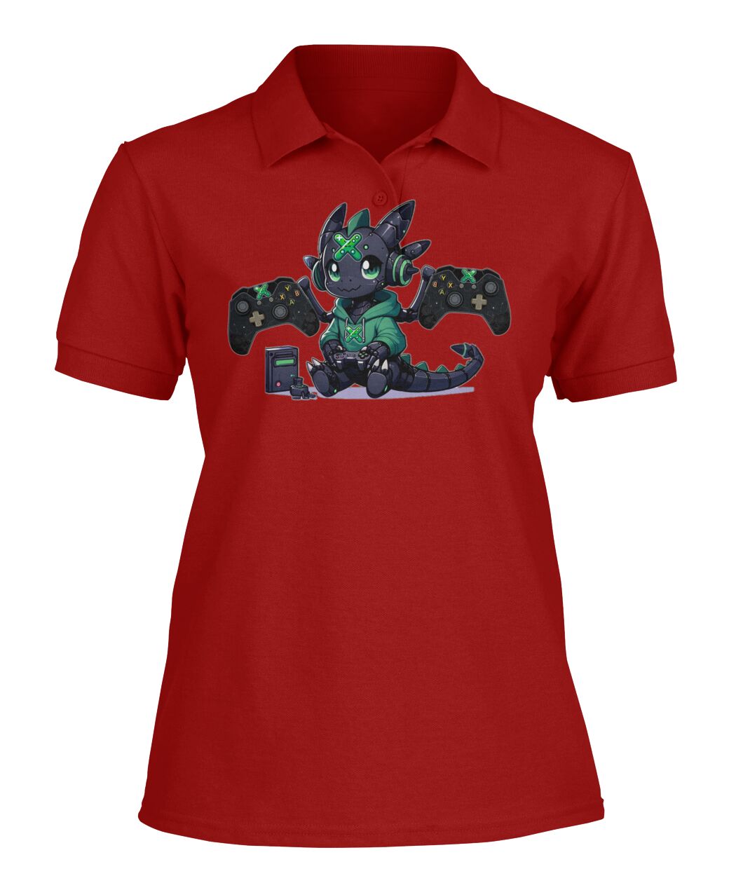 Console Dragons Green (Tank Top & Polo)