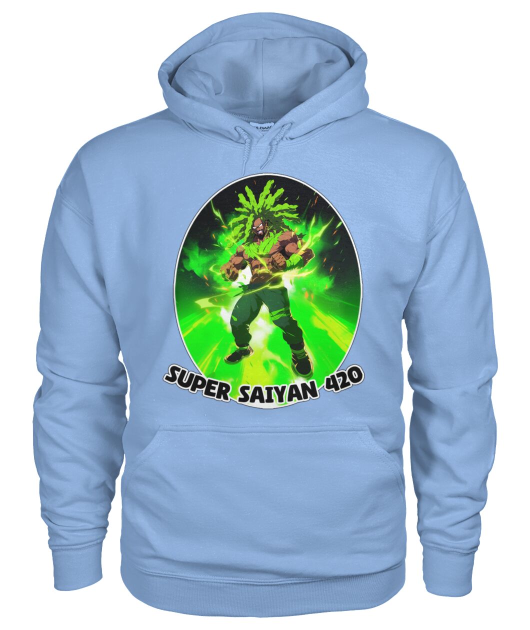 Super Saiyan 420 C (Hoodie & V Necks)