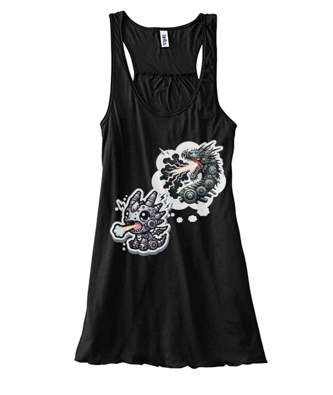 Mech Dragon (TankTop & More) Women's Flowy Tank