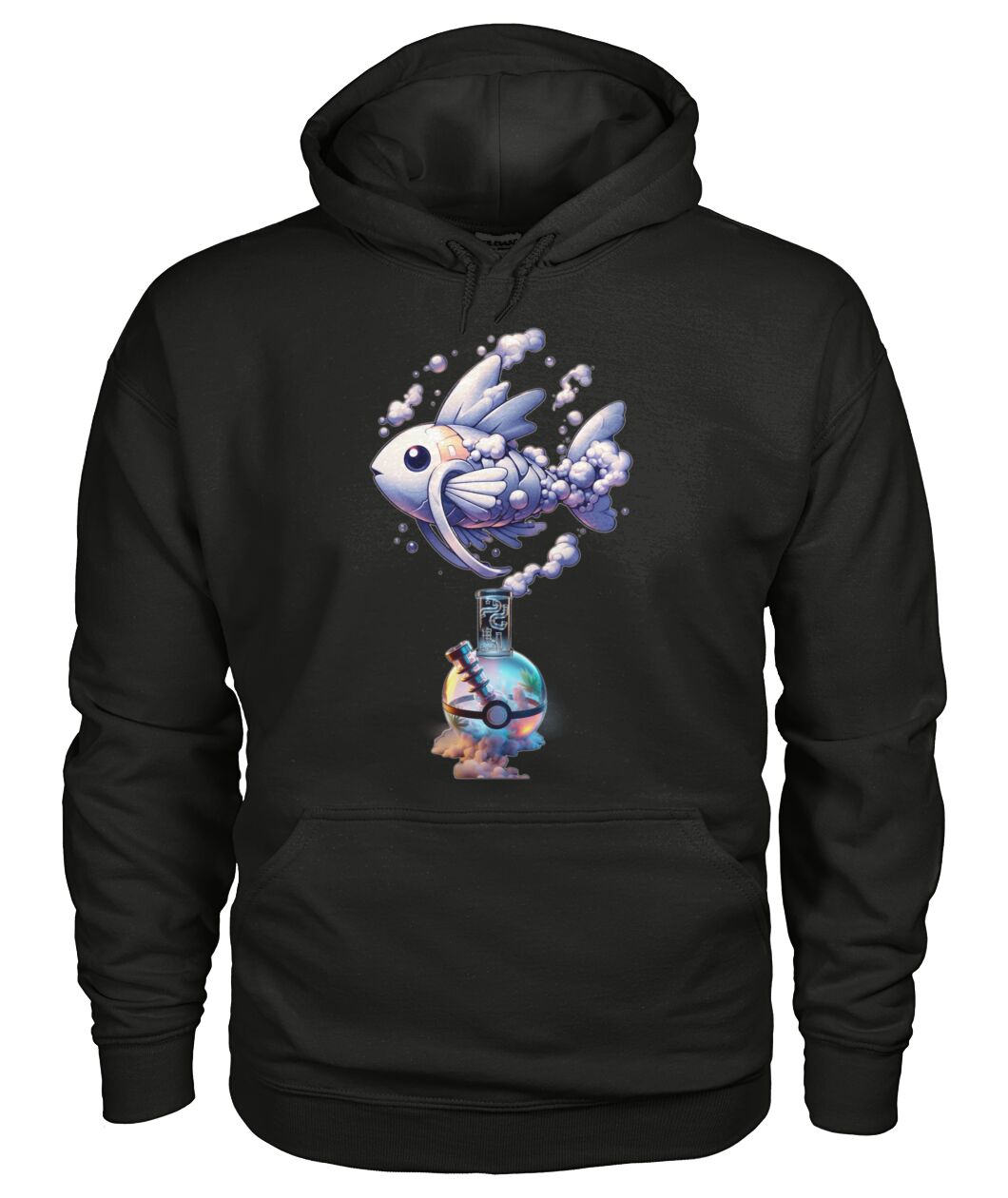 PokeBong Fish (Hoodie & V Necks)