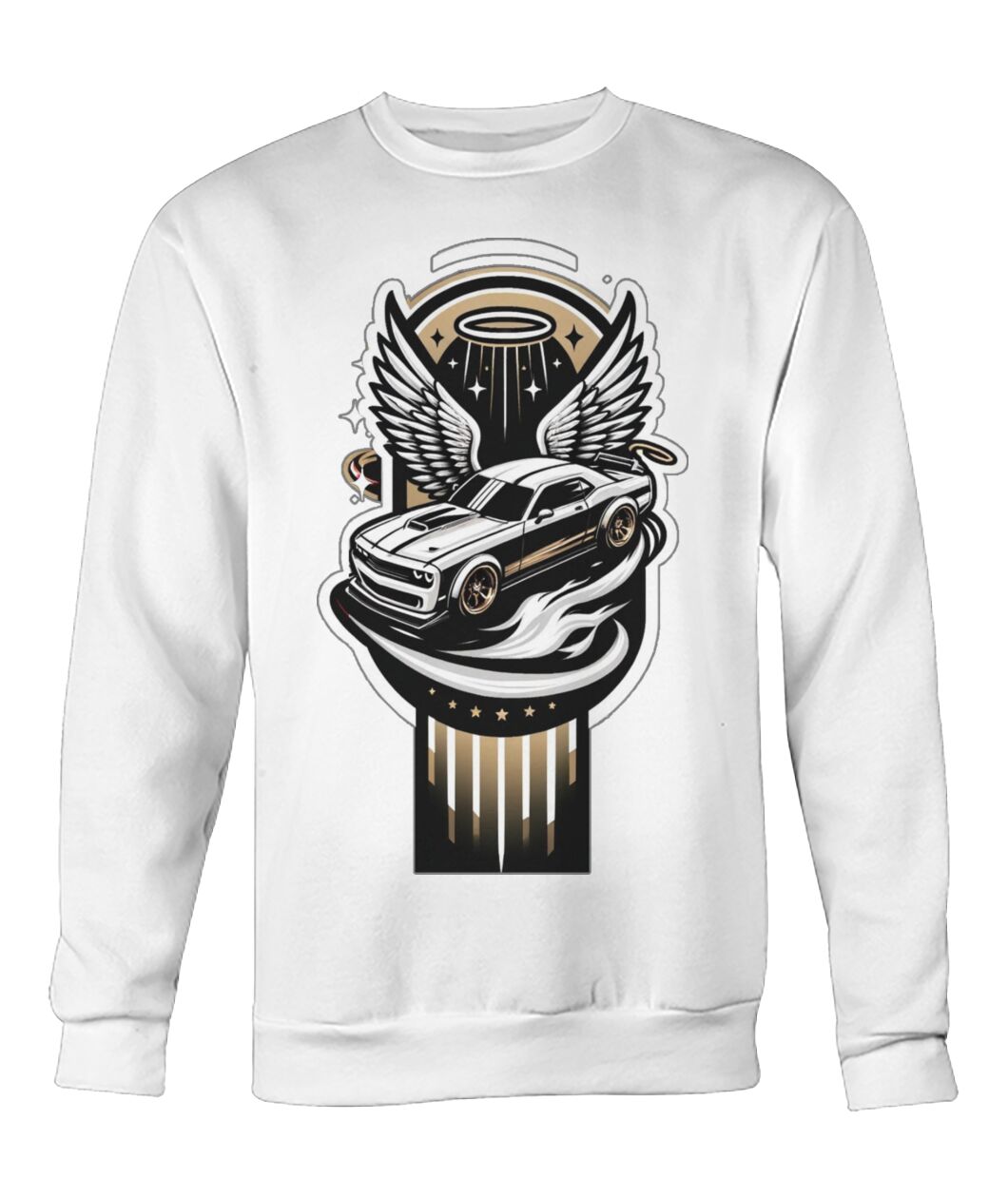 Angel Car 1 (Sweater & More) Crew Neck Sweatshirt